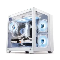 Golden Field Seaview M360 White Mini Tower Micro-ATX Gaming Case Golden Field Seaview M360 White Mini Tower Micro-ATX Gaming Case