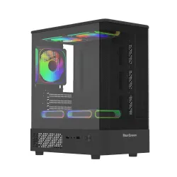 MaxGreen Curve Mesh 311 Mid Tower mATX Gaming Casing MaxGreen Curve Mesh 311 Mid Tower mATX Gaming Casing