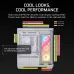 Corsair 3500X RS-R ARGB E-ATX Mid-Tower Casing White