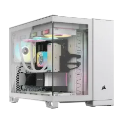 Corsair 2500X Mid-Tower Dual Chamber Casing White
