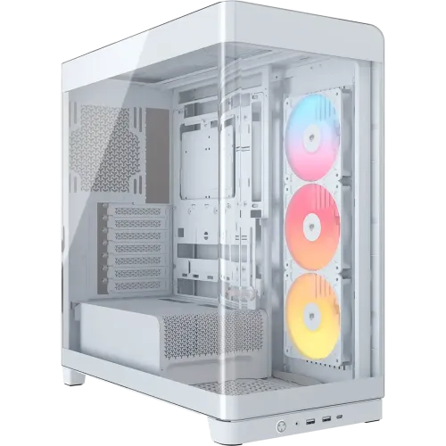 Corsair FRAME 4500X RS-R ARGB Panoramic Glass E-ATX Mid-Tower Casing White