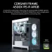 Corsair FRAME 4500X RS-R ARGB Panoramic Glass E-ATX Mid-Tower Casing White