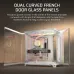 Corsair AIR 5400 RS-R ARGB Triple Chamber E-ATX Mid-Tower Casing White