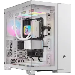 Corsair 6500X Mid-Tower Dual Chamber Casing White