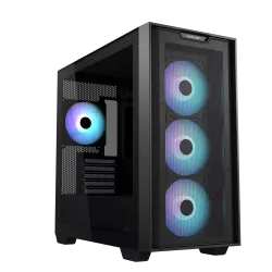 ASUS A21 PLUS ARGB mATX Mid Tower Gaming Casing ASUS A21 PLUS ARGB mATX Mid Tower Gaming Casing