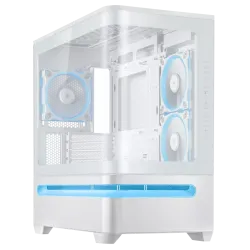 ASUS Prime AP202 ARGB mATX Mid Tower Gaming Casing White