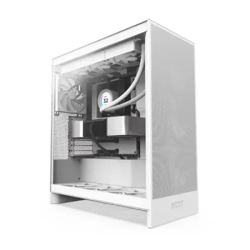 NZXT H7 Flow 2024 Mid-Tower ATX Airflow Casing White