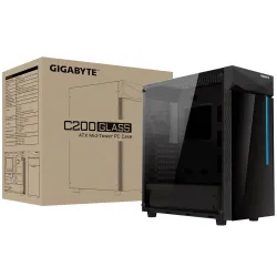 Gigabyte C200 Glass RGB LED Casing Gigabyte C200 Glass RGB LED Casing