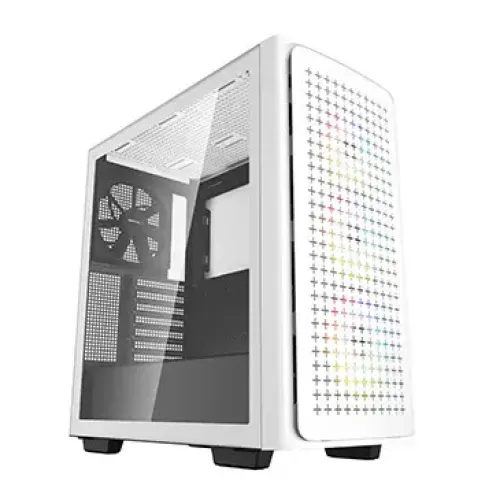 DeepCool CK560 WH E-ATX Mid-Tower Gaming Casing