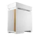 DeepCool CL6600 WH ATX Mid-Tower Gaming Casing with Built-in 360mm Liquid Cooler
