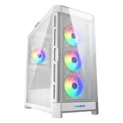 Cougar DUOFACE PRO RGB Mid Tower E-ATX Gaming Casing White