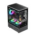 PC Power Vertical X2 Infinity BK mATX Mid Tower Gaming Casing PC Power Vertical X2 Infinity BK mATX Mid Tower Gaming Casing