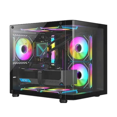 PC Power Icecube Edge Infinity BK mATX Mid Tower Gaming Casing PC Power Icecube Edge Infinity BK mATX Mid Tower Gaming Casing