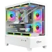 Carbono CG360TB White M-ATX Mid Tower Gaming Casing Carbono CG360TB White M-ATX Mid Tower Gaming Casing