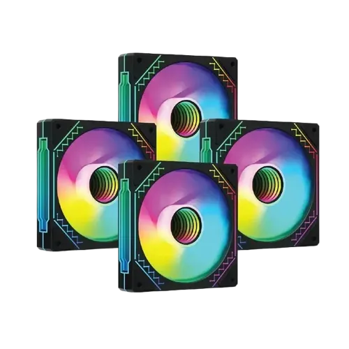 PC Power IRISH INFINITY F40 4 In 1 ARGB Casing Cooling Fan PC Power IRISH INFINITY F40 4 In 1 ARGB Casing Cooling Fan