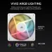 Corsair RS120-R ARGB 3 in 1 120mm PWM Casing Cooling Fan White Corsair RS120-R ARGB 3 in 1 120mm PWM Casing Cooling Fan White