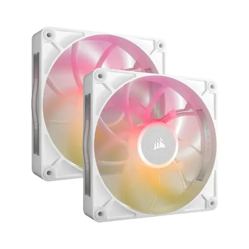 Corsair iCUE LINK RX140 MAX RGB 140mm PWM Fan White (2 pack)