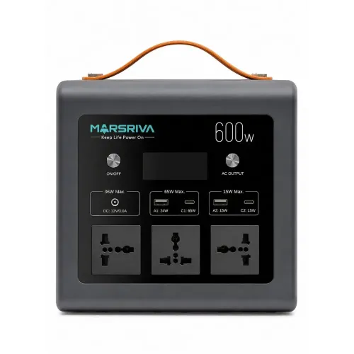 Marsriva MP6 Plus 600W Portable Power Station Marsriva MP6 Plus 600W Portable Power Station