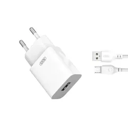 XO L99 EU 2.4A Fast Charger Adapter with Micro USB Cable XO L99 EU 2.4A Fast Charger Adapter with Micro USB Cable