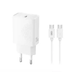 XO L160 20W PD Type-C Fast Charger Adapter XO L160 20W PD Type-C Fast Charger Adapter