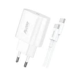 FONENG EU39 20W PD Charger Adapter With Type-C Cable FONENG EU39 20W PD Charger Adapter With Type-C Cable