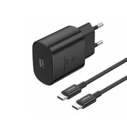 FONENG EU51 PD 25W GaN Fast Charger with Type-C Cable FONENG EU51 PD 25W GaN Fast Charger with Type-C Cable