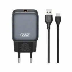 XO L152 EU 18W Fast Charger Adapter with Type-C Cable XO L152 EU 18W Fast Charger Adapter with Type-C Cable