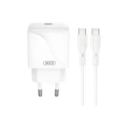 XO L141 20W Fast Charger Adapter with Type-C Cable XO L141 20W Fast Charger Adapter with Type-C Cable