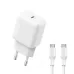 Oraimo 25w GaN Ultra Fast Type-C Charger Adapter Oraimo 25w GaN Ultra Fast Type-C Charger Adapter
