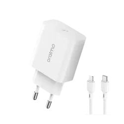 Oraimo PowerCube 20 20W Charger Adapter with Type-C Cable Oraimo PowerCube 20 20W Charger Adapter with Type-C Cable