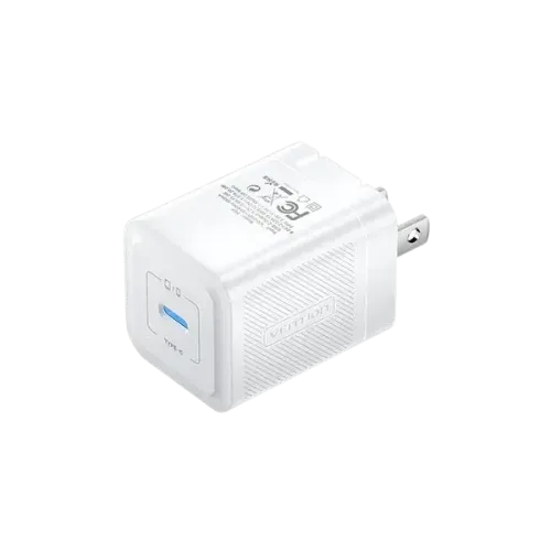 Vention FEPW0-US 20W Type-C GaN Fast Charger Adapter Vention FEPW0-US 20W Type-C GaN Fast Charger Adapter