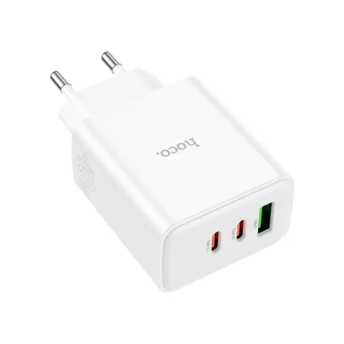 Hoco C126A 40W 3 Port Charger Adapter
