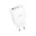 Hoco C126A 40W 3 Port Charger Adapter