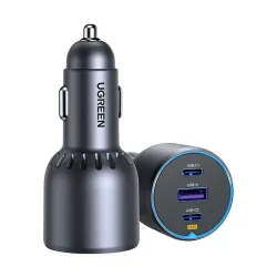 Ugreen EC703 75W 3 Port Fast Car Charger #35024 Ugreen EC703 75W 3 Port Fast Car Charger #35024