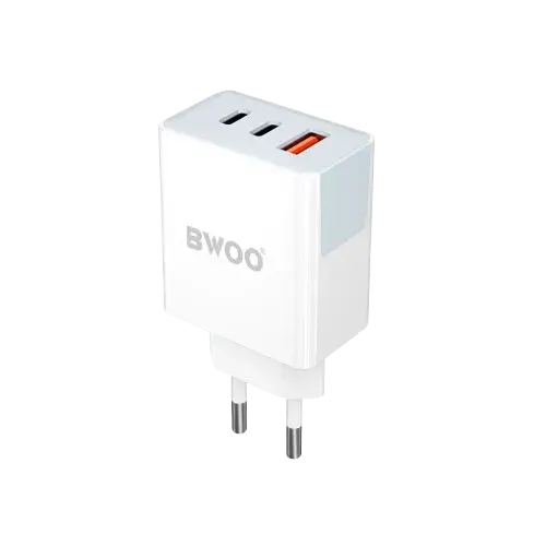 BWOO BO-CDA133 40W 3 in 1 Fast Wall Charger Adapter BWOO BO-CDA133 40W 3 in 1 Fast Wall Charger Adapter