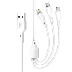 XO NB230 3 in 1 Fast Charging Cable XO NB230 3 in 1 Fast Charging Cable