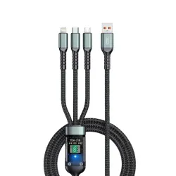 XO NB297 3 in 1 Fast Charging Cable XO NB297 3 in 1 Fast Charging Cable