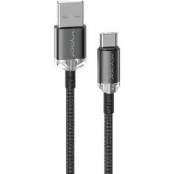 Vyvylabs VCSUC-02 Crystal Series USB to Type-C 1M Fast Charging Cable