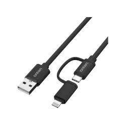 Onten OTN-US37T 1.8 Meter USB to Type-C & Lightning Cable Onten OTN-US37T 1.8 Meter USB to Type-C & Lightning Cable