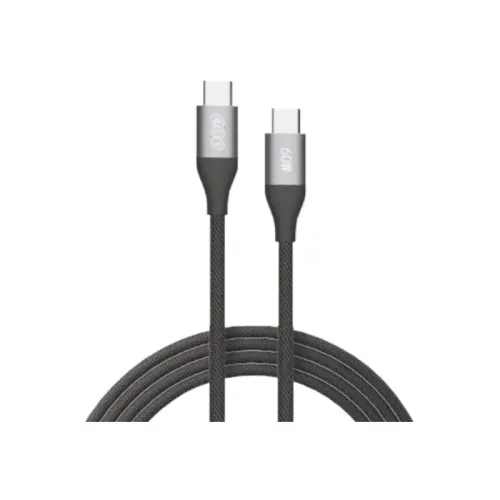 QCY DC21 60W Braided Type-C to Type-C Cable