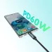 BWOO BO-X304C-C 60W 1M Type C Cable With LED Display BWOO BO-X304C-C 60W 1M Type C Cable With LED Display