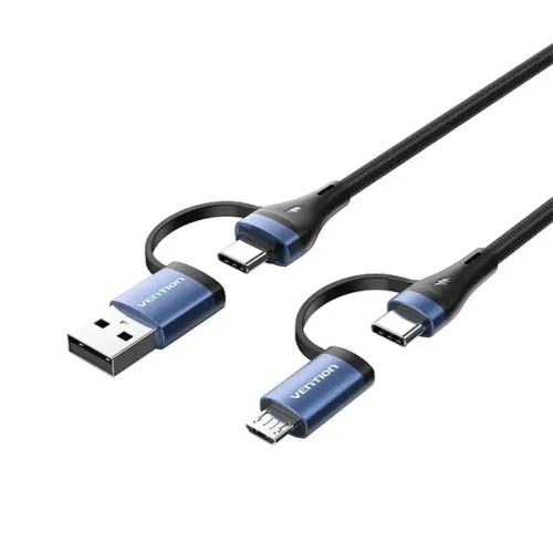 Vention CTLLG 4-in-1 1.5M USB 2.0 and Micro USB to Type-C Cable Vention CTLLG 4-in-1 1.5M USB 2.0 and Micro USB to Type-C Cable