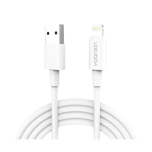 Yuanxin X-KC802 USB Male to Lightning Male 1 Meter Data & Charging Cable Yuanxin X-KC802 USB Male to Lightning Male 1 Meter Data & Charging Cable