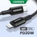 Ugreen US171 1M USB Type-C to Lightning Cable #60751 Ugreen US171 1M USB Type-C to Lightning Cable #60751