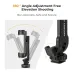 K&F Concept KF31.084 MS-12 Double Cold Shoe Mobile Holder K&F Concept KF31.084 MS-12 Double Cold Shoe Mobile Holder