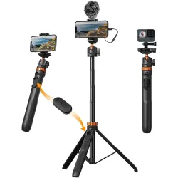 K&F Concept MS-08 Portable Selfie Stick Tripod