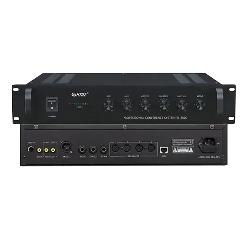 HTDZ HT-3000 Central Amplifier Conference System HTDZ HT-3000 Central Amplifier Conference System