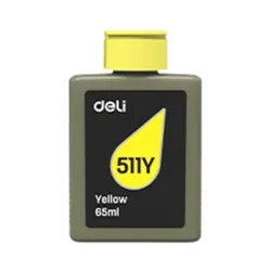 Deli 511Y Yellow Ink Bottle