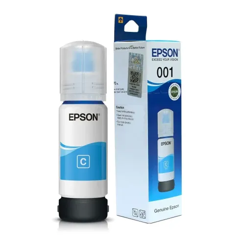 Epson 001 T03Y2 70ml Cyan Ink Bottle (Bundle With Full Set) Epson 001 T03Y2 70ml Cyan Ink Bottle (Bundle With Full Set)