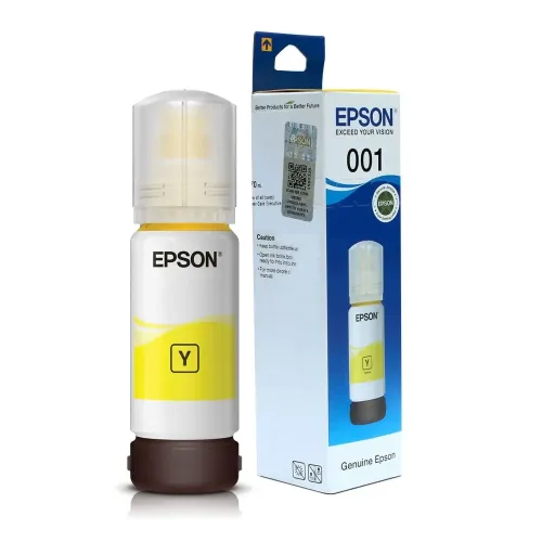 Epson 001 T03Y4 70ml Yellow Ink Bottle (Bundle With Full Set) Epson 001 T03Y4 70ml Yellow Ink Bottle (Bundle With Full Set)